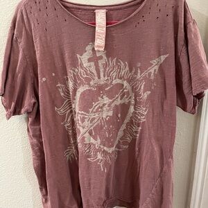 Magnolia Pearl Pink Graphic Short Sleeve Tee